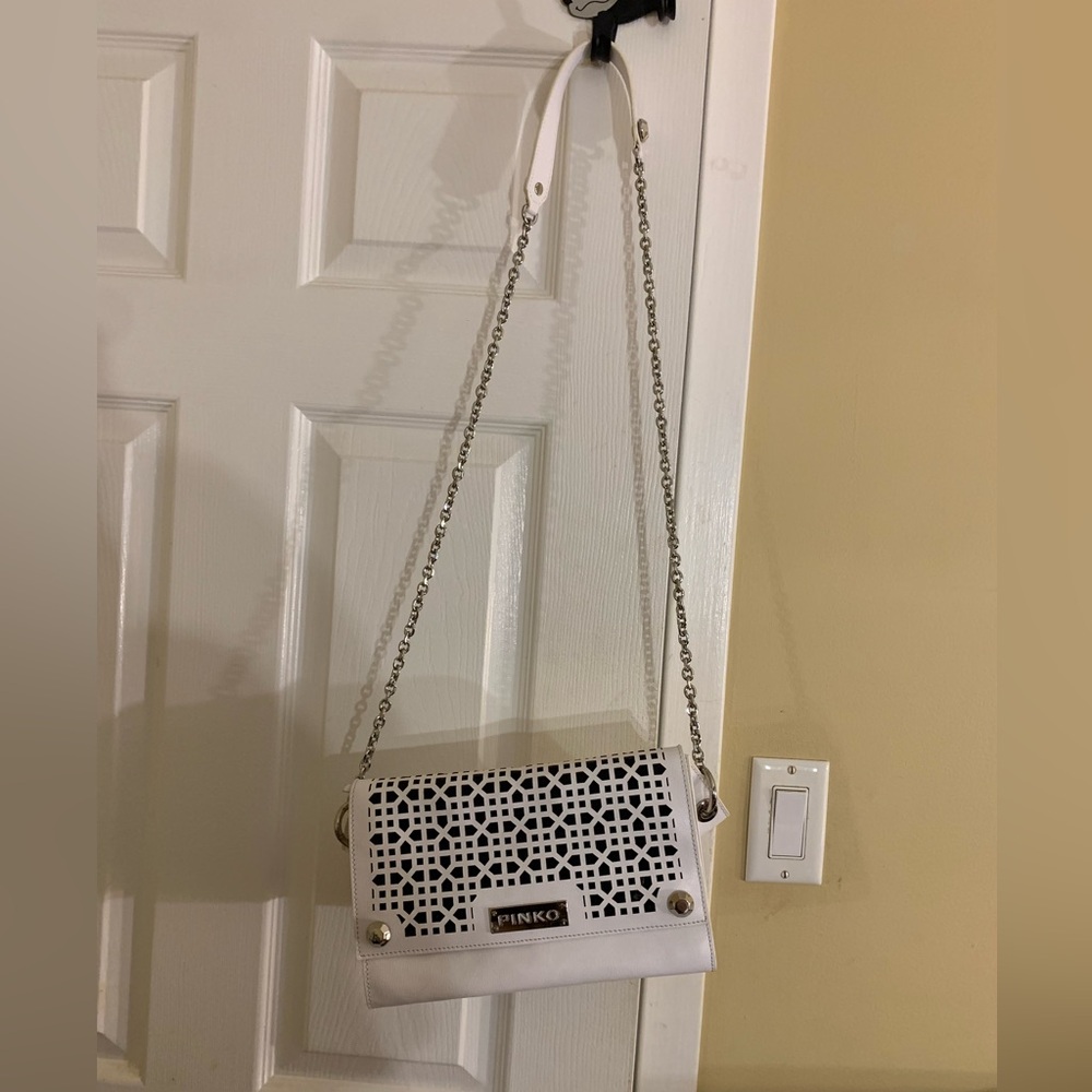 Pinko Perforated Crossbody Bag